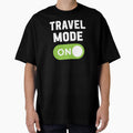 Travel Mode On by freshLayer - Adult & Kids T-Shirts, Sweatshirts & Hoodies apparel design preview 1