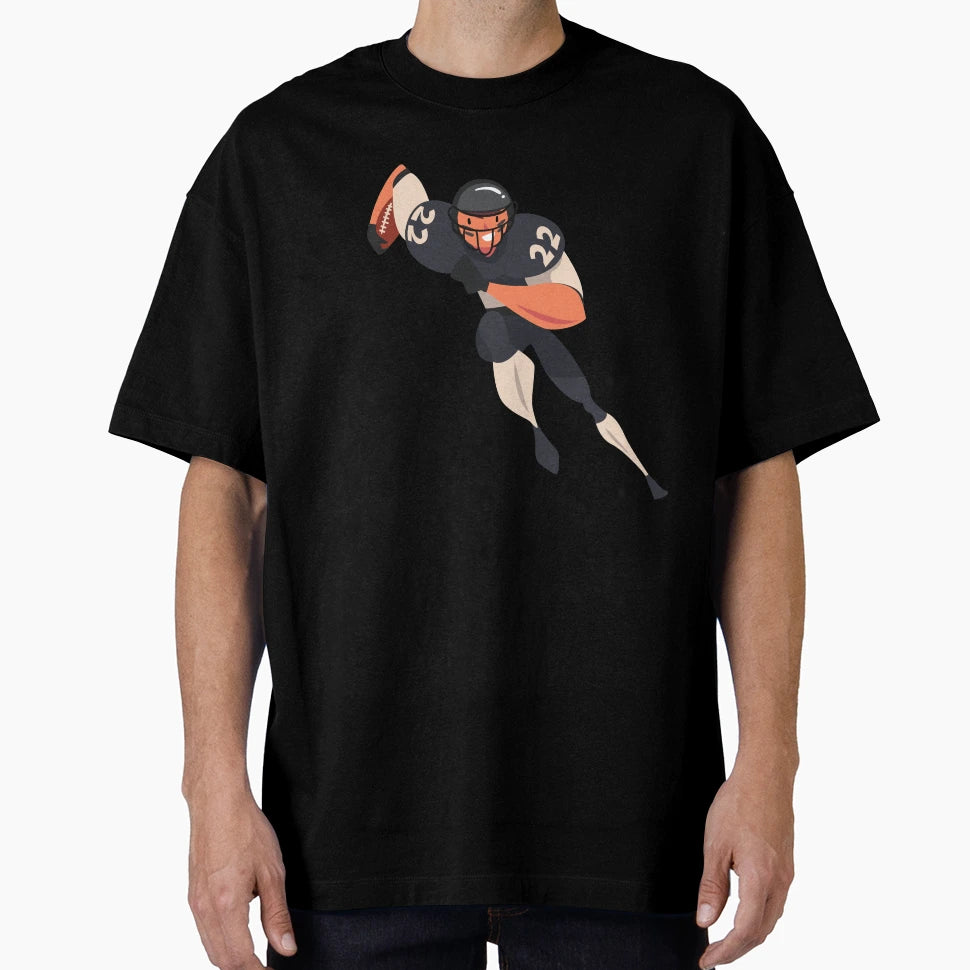 Star American Football Player T-Shirt - Novelty Apparel Men Women - T-Shirt, Sweatshirt, Hoodie