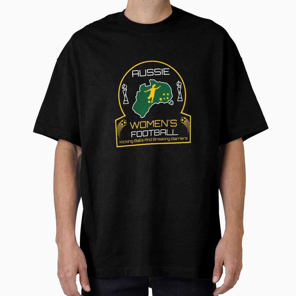 Australian Womens Football Soccer T-Shirt - Unique Graphic for Adults - T-Shirt, Sweatshirt, Hoodie