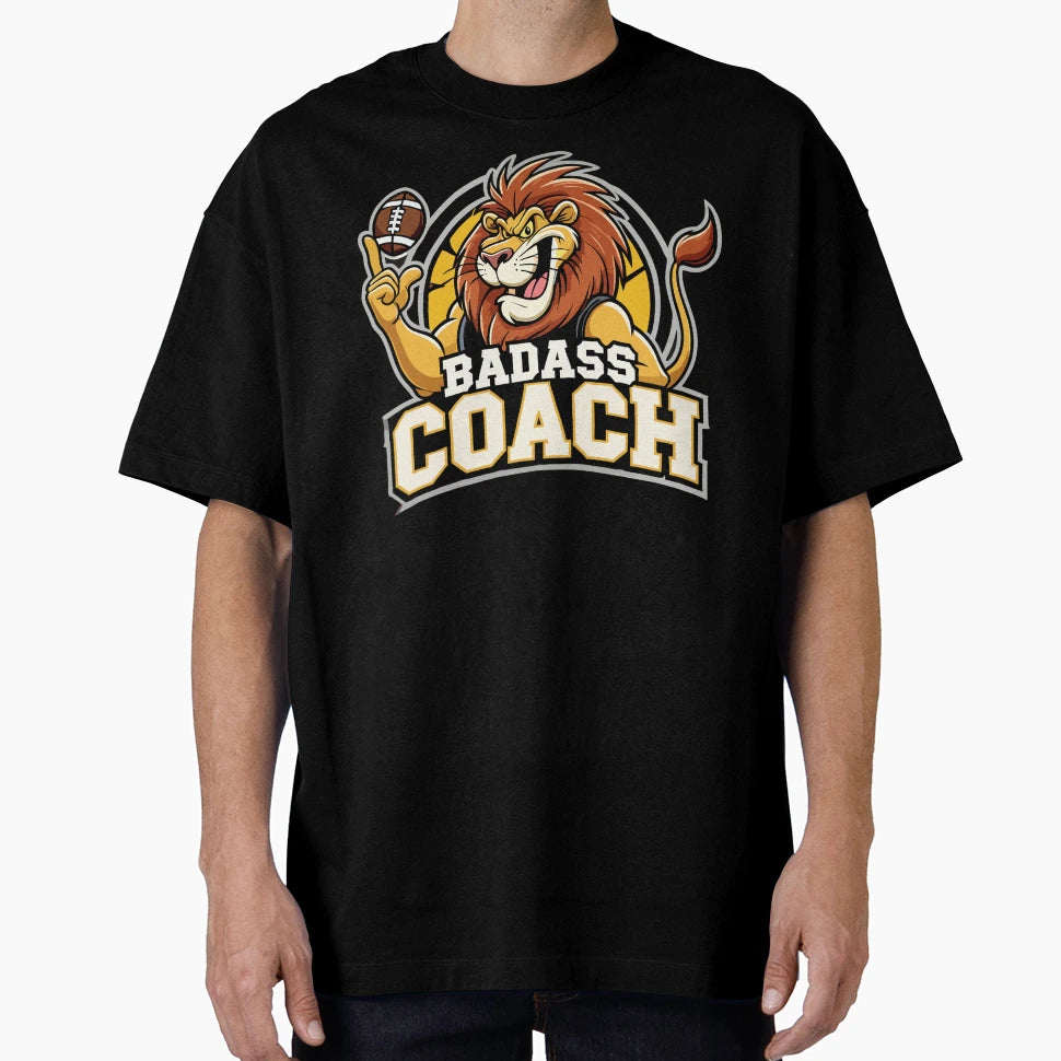 Tough Trainer Coach Lion T-Shirt - Casual Everyday Wear for Adults - T-Shirt, Sweatshirt, Hoodie