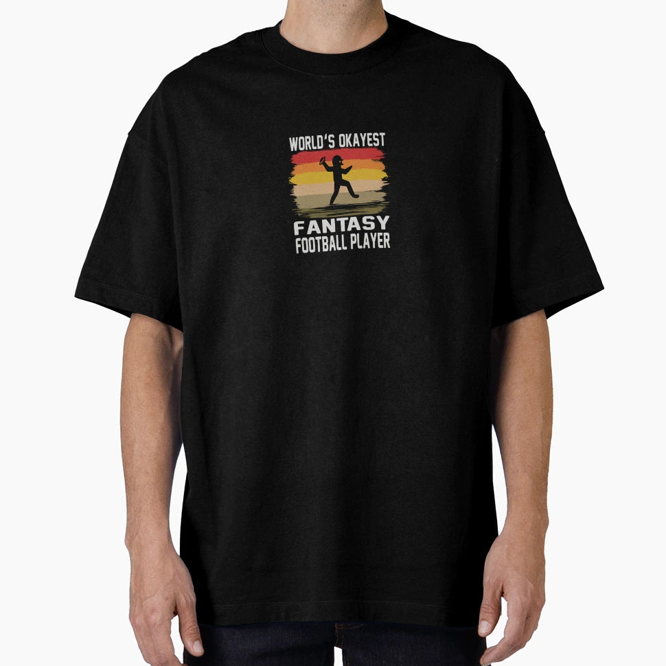 Worlds Okayest Ff Player T-Shirt - Novelty Apparel Men Women - T-Shirt, Sweatshirt, Hoodie