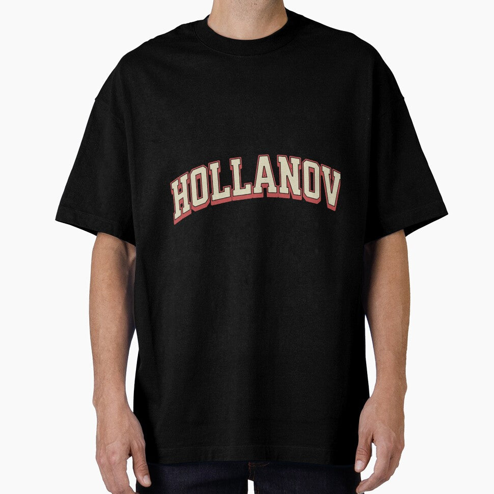 Hollanov Classic Varsity Letter by clarabersetart - Adult & Kids T-Shirts, Sweatshirts & Hoodies apparel design preview 1