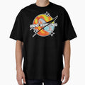 Dog Surfing Melty Space by orlumbuspirate - Adult & Kids T-Shirts, Sweatshirts & Hoodies apparel design preview 1