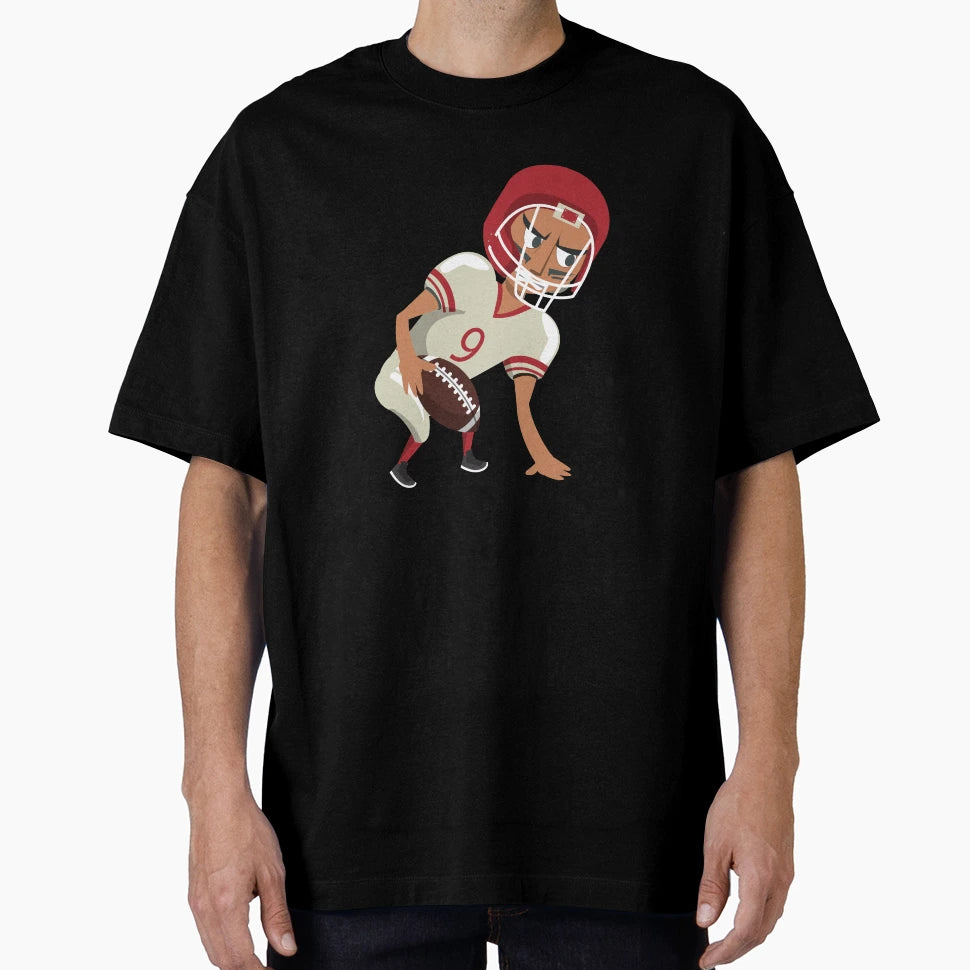 Star American Football Player T-Shirt - Streetwear Style Men Women - T-Shirt, Sweatshirt, Hoodie
