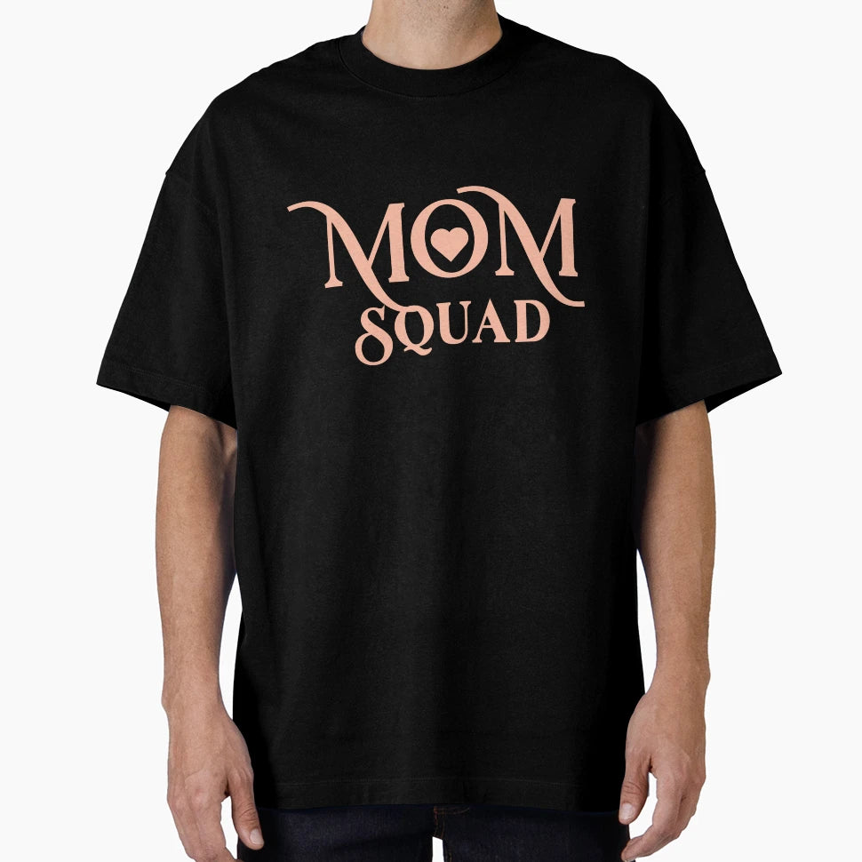Mom Squad Mothers Daytee Gift First T-Shirt - Aesthetic Graphic Men Women - T-Shirt, Sweatshirt, Hoodie