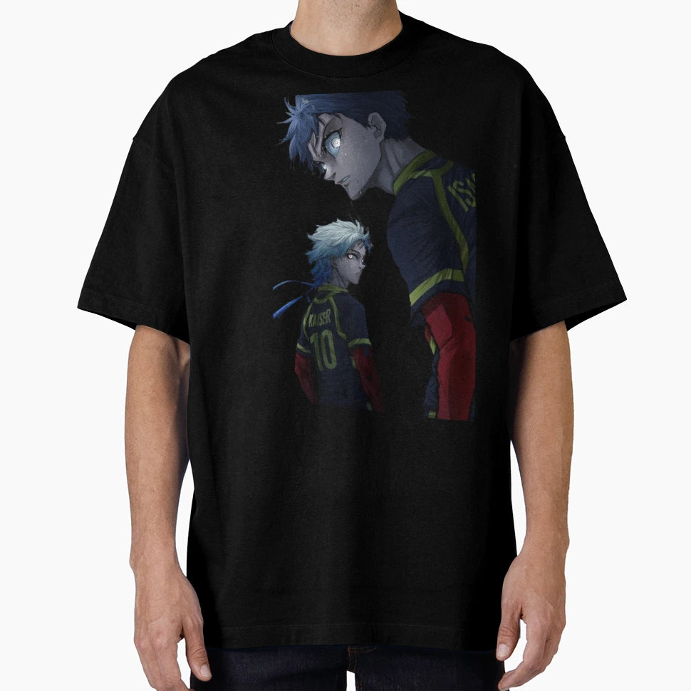 Isagi Yoichi Michael Kaiser T-Shirt - Casual Everyday Wear Unisex - T-Shirt, Sweatshirt, Hoodie