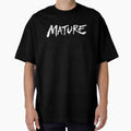 MATURE White Bold Identity Statement by SteadyRolling - Adult & Kids T-Shirts, Sweatshirts & Hoodies apparel design preview 1