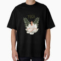 Lotus Yoga Pose Art by HBBS DESIGNS - Adult & Kids T-Shirts, Sweatshirts & Hoodies apparel design preview 1