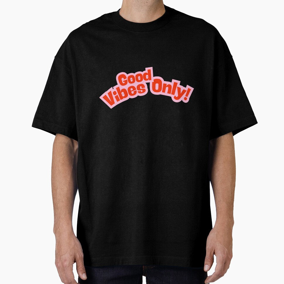 Good Vibes Only! by HappyStencil - Adult & Kids T-Shirts, Sweatshirts & Hoodies apparel design preview 1