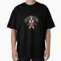 Little Puppy As Football Player T-Shirt - Aesthetic Graphic Men Women - T-Shirt, Sweatshirt, Hoodie