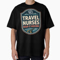 Travel Nurses Keep It Moving by PerkzPrints - Adult & Kids T-Shirts, Sweatshirts & Hoodies apparel design preview 1