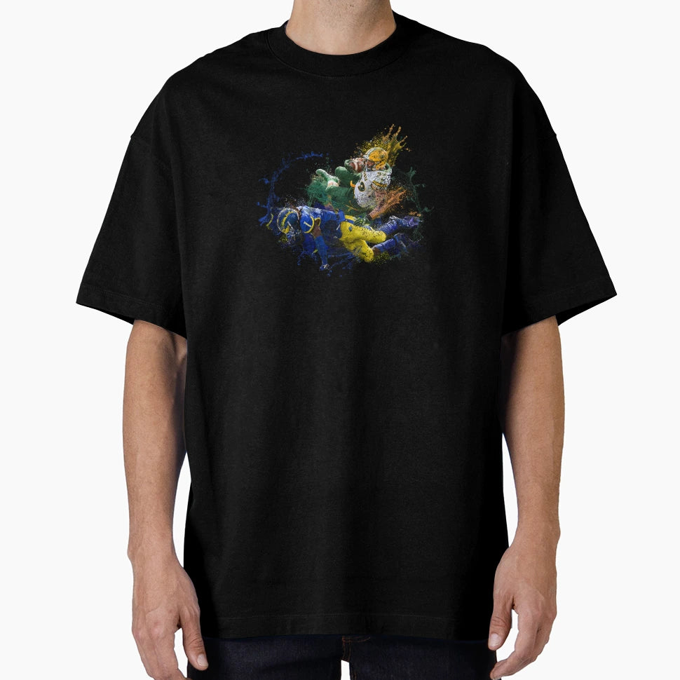 Football Splash T-Shirt - Casual Everyday Wear for Adults - T-Shirt, Sweatshirt, Hoodie