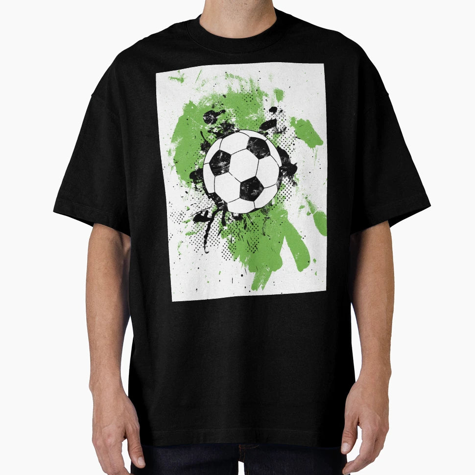 Painting World Soccer T-Shirt - Fun Novelty Design for Adults - T-Shirt, Sweatshirt, Hoodie