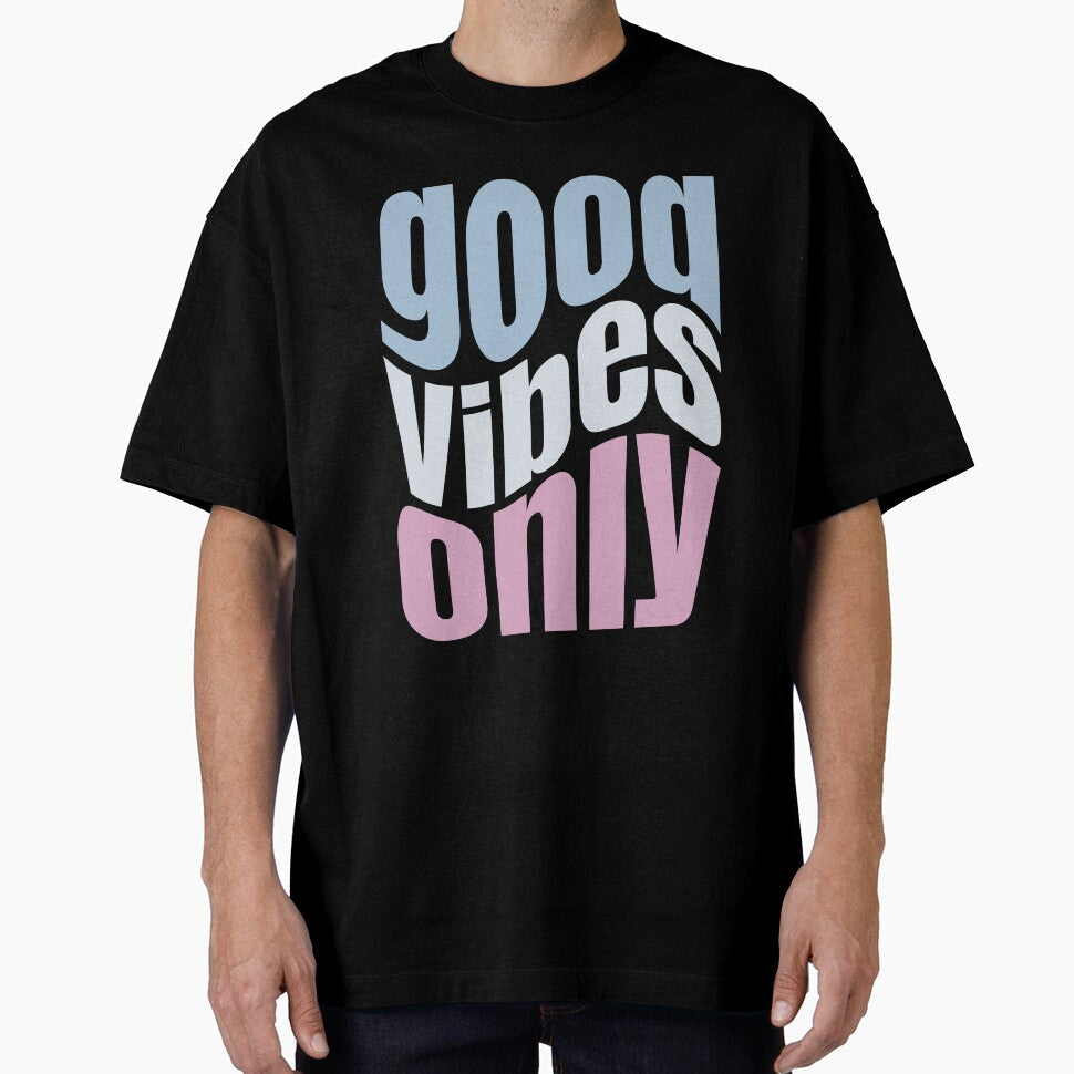 Good Vibes Only by candafy - Adult & Kids T-Shirts, Sweatshirts & Hoodies apparel design preview 1