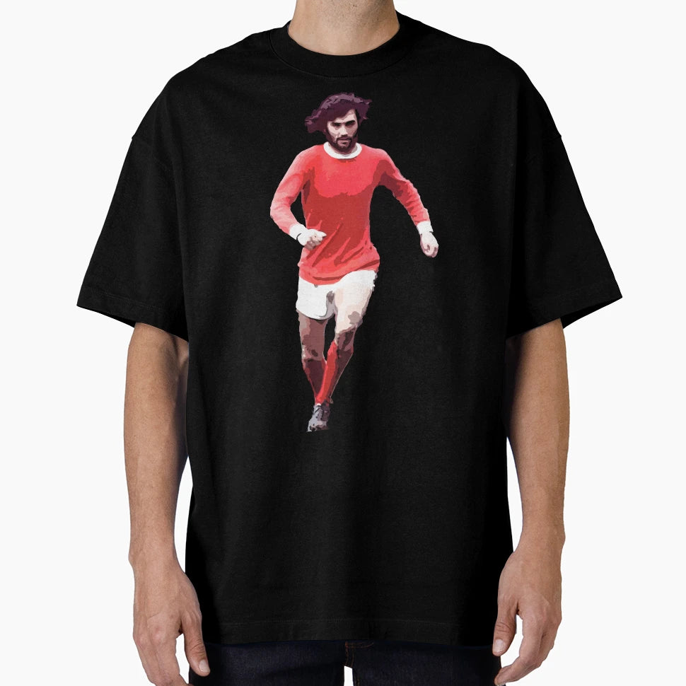 George Best T-Shirt - Custom Art Print for Adults - T-Shirt, Sweatshirt, Hoodie