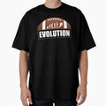 Football Evolution Human T-Shirt - Unique Graphic Unisex - T-Shirt, Sweatshirt, Hoodie
