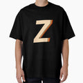Orange Z T-Shirt - Minimalist Print for Adults - T-Shirt, Sweatshirt, Hoodie
