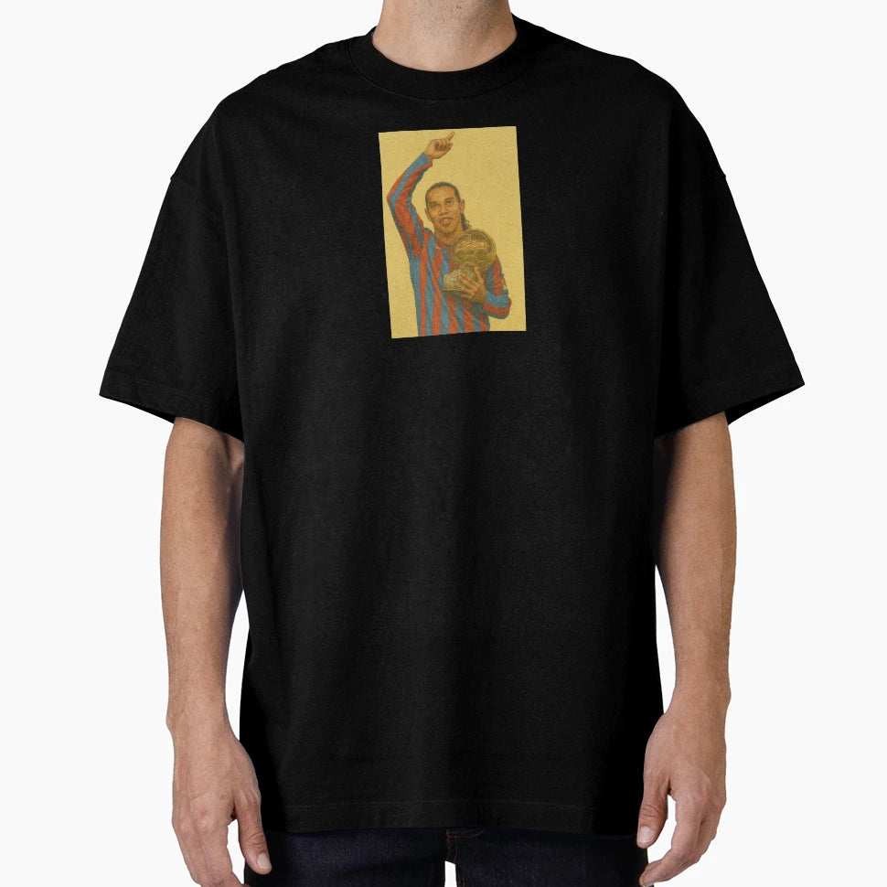 Ronaldinho T-Shirt - Unique Graphic Men Women - T-Shirt, Sweatshirt, Hoodie