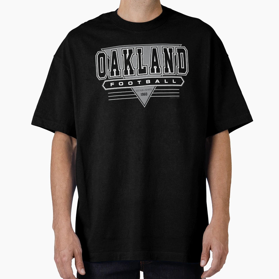 Oakland Las Vegas Football Raiders T-Shirt - Custom Art Print Men Women - T-Shirt, Sweatshirt, Hoodie