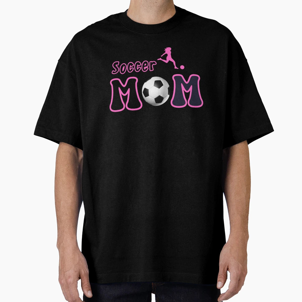 Mom Soccer Sport T-Shirt - Minimalist Print Men Women - T-Shirt, Sweatshirt, Hoodie