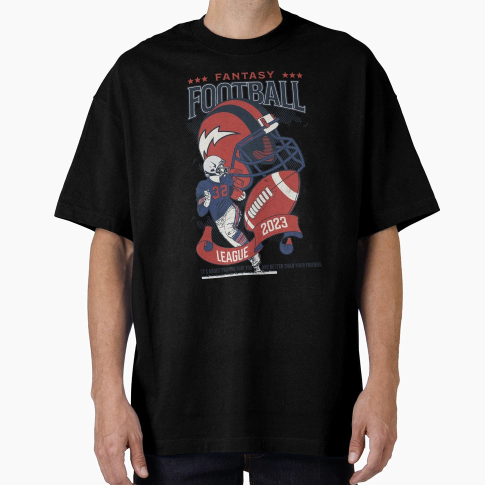 Fantasy Football League 2023 T-Shirt - Casual Everyday Wear for Adults - T-Shirt, Sweatshirt, Hoodie