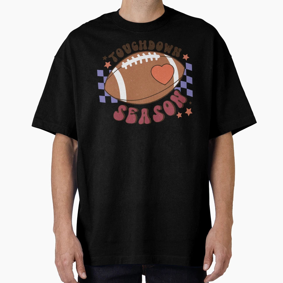 Touchdown Season Mothers Day T-Shirt - Unique Graphic for Adults - T-Shirt, Sweatshirt, Hoodie