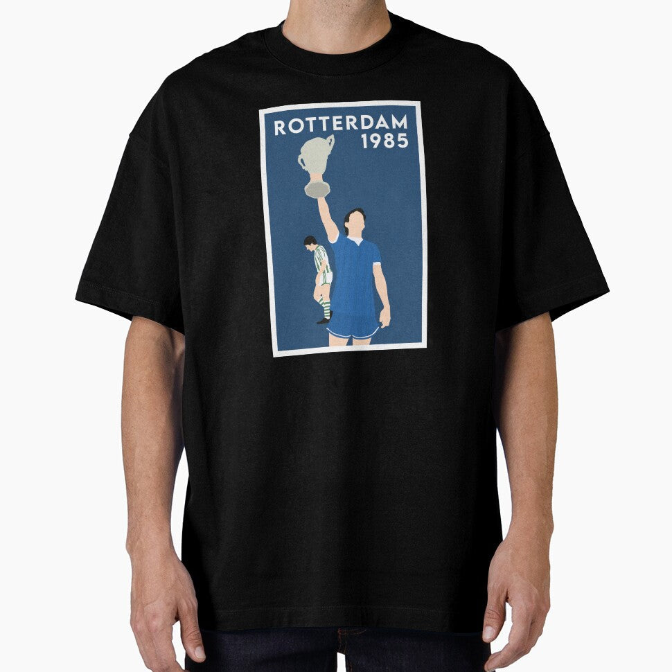 Everton 1985 ECW Cup Final in Rotterdam by - Adult & Kids T-Shirts, Sweatshirts & Hoodies apparel design preview 1