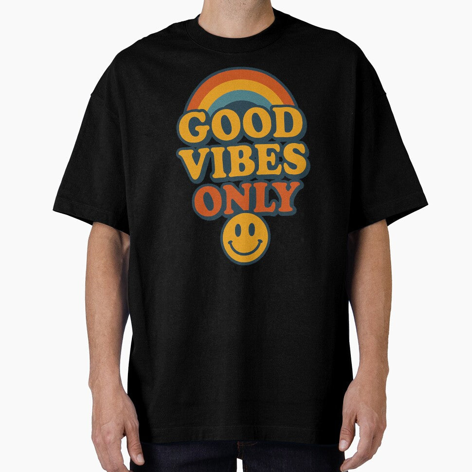 Good Vibes Only by NatureStyle555 - Adult & Kids T-Shirts, Sweatshirts & Hoodies apparel design preview 1