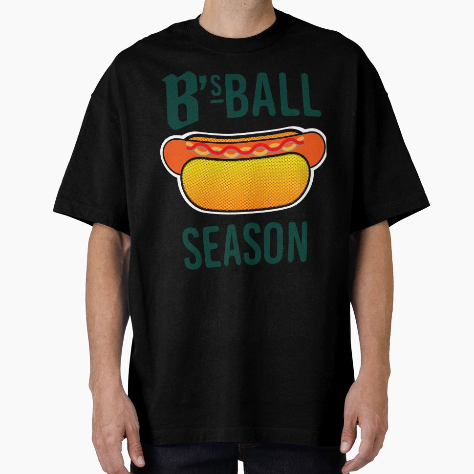 Oakland Bs Ball Season Hotlink Green Bay T-Shirt - Graphic Print Men Women - T-Shirt, Sweatshirt, Hoodie