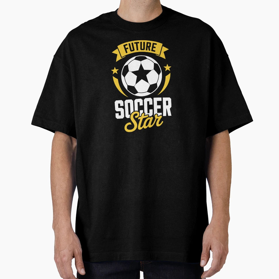 Future Soccer Star T-Shirt - Aesthetic Graphic for Adults - T-Shirt, Sweatshirt, Hoodie