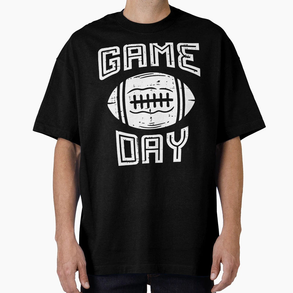 American Football Game Day Sports Lover T-Shirt - Unique Graphic Men Women - T-Shirt, Sweatshirt, Hoodie