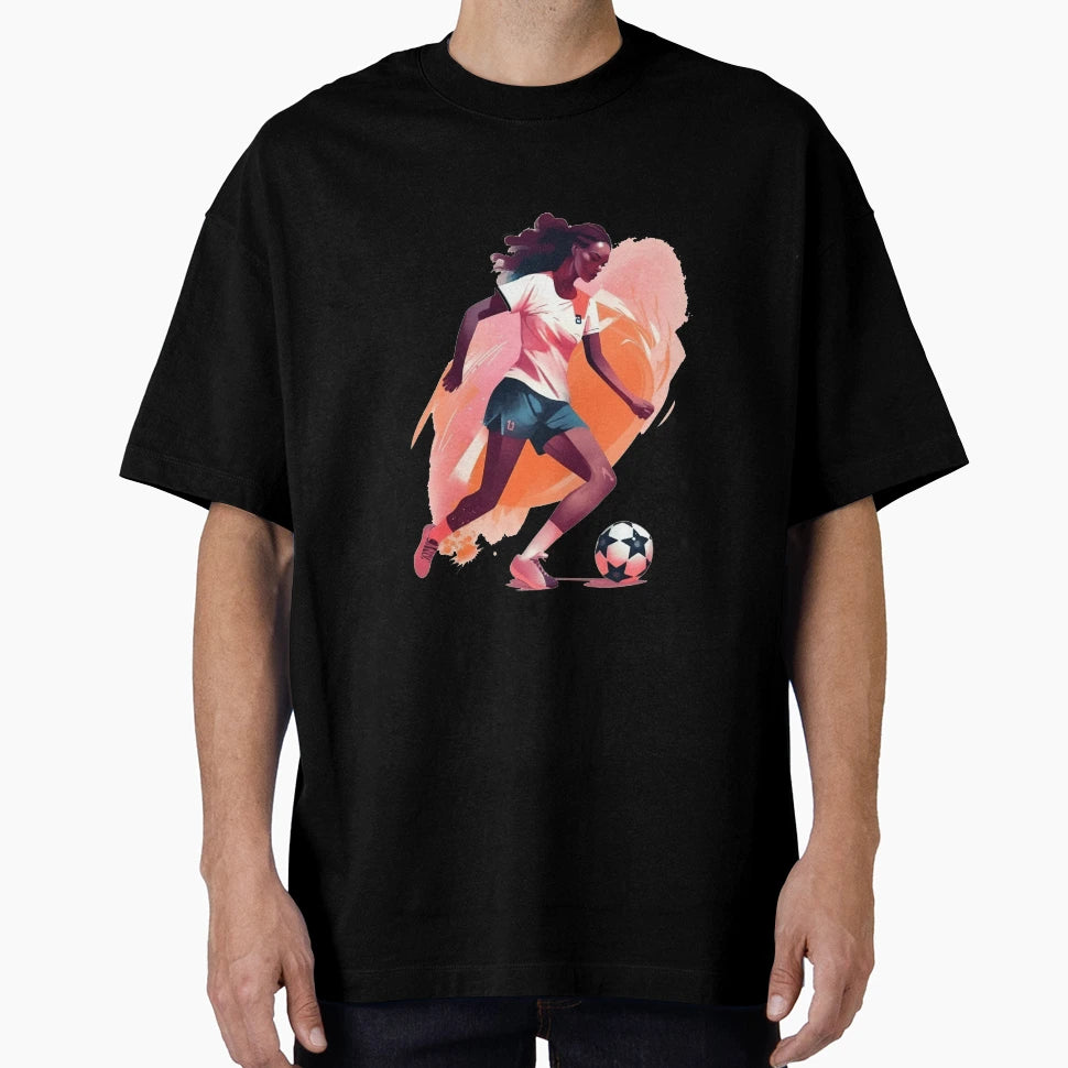 Soccer Player T-Shirt - Trendy Graphic for Adults - T-Shirt, Sweatshirt, Hoodie