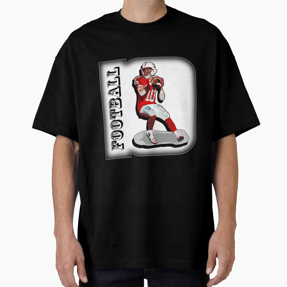 Football Quarterback T-Shirt - Fun Novelty Design Men Women - T-Shirt, Sweatshirt, Hoodie