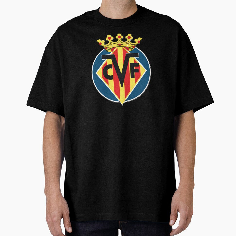 Villarreal CF Logo Yellow Submarine Football Club - Adult & Kids T-Shirts, Sweatshirts & Hoodies apparel design preview 1