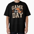 Game Day Football Helmet Sports T-Shirt - Aesthetic Graphic Unisex - T-Shirt, Sweatshirt, Hoodie