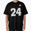 Netherlands Soccer Number 24 Vintage Sports Fan by - Adult & Kids T-Shirts, Sweatshirts & Hoodies apparel design preview 1