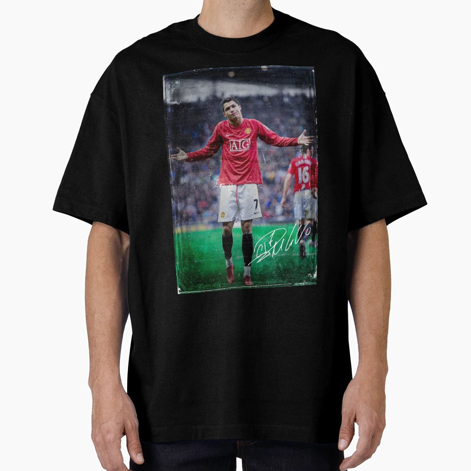 Cristiano Ronaldo T-Shirt - Minimalist Print for Adults - T-Shirt, Sweatshirt, Hoodie