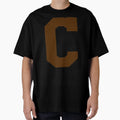 Alphabet Brown C Sports Letter C T-Shirt - Streetwear Style Men Women - T-Shirt, Sweatshirt, Hoodie