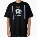 Love Football T-Shirt - Trendy Graphic for Adults - T-Shirt, Sweatshirt, Hoodie