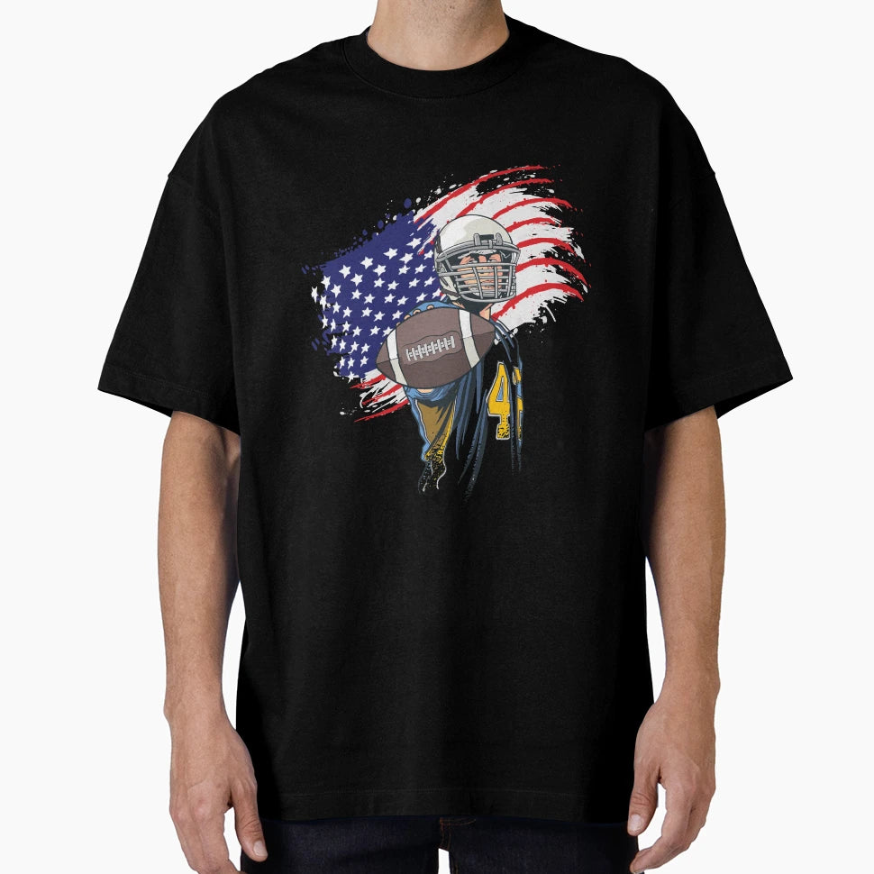 Football Florida 2021 Colors Usa I T-Shirt - Custom Art Print for Adults - T-Shirt, Sweatshirt, Hoodie