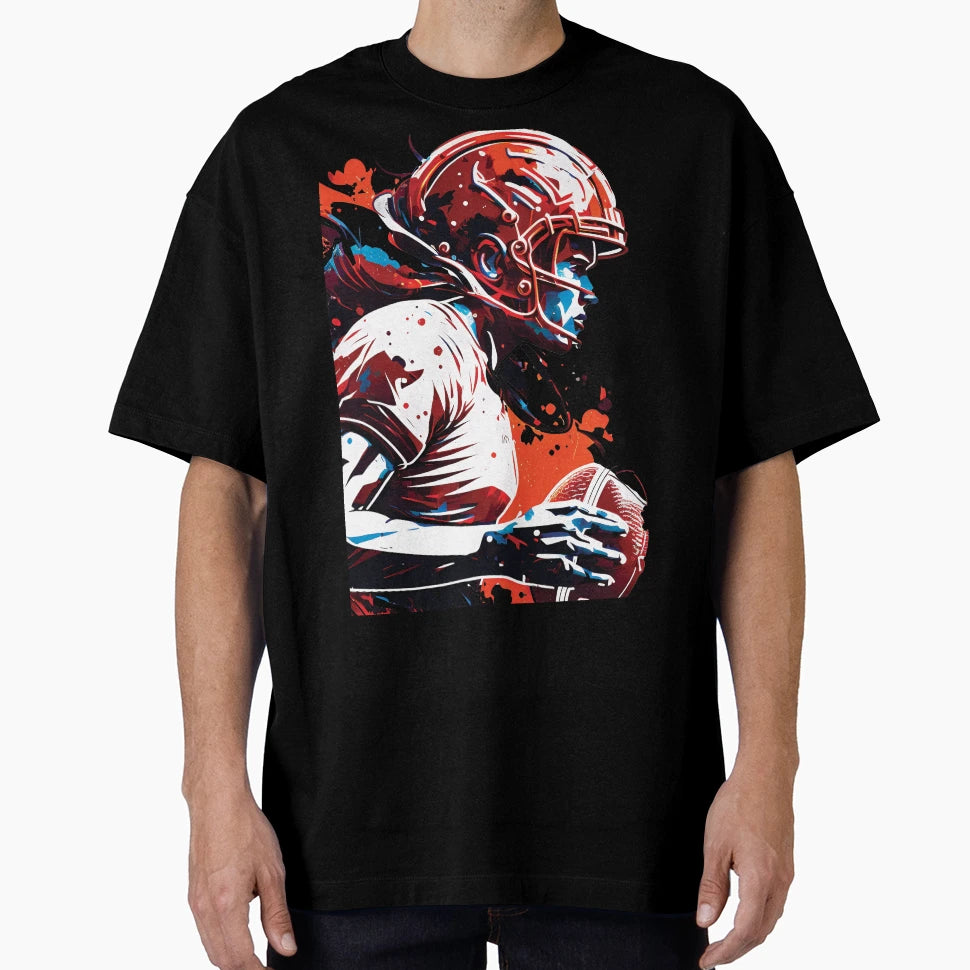 American Football Popular Sports T-Shirt - Minimalist Print Unisex - T-Shirt, Sweatshirt, Hoodie
