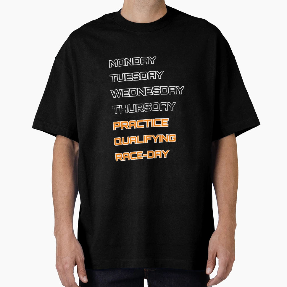 Papaya Days Race Week T-Shirt - Minimalist Print Unisex - T-Shirt, Sweatshirt, Hoodie