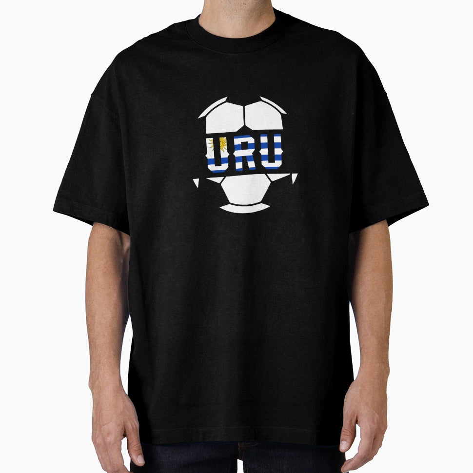 Uruguay Soccer Uru T-Shirt - Minimalist Print for Adults - T-Shirt, Sweatshirt, Hoodie