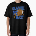Game Day Football Glitter Bow T-Shirt - Novelty Apparel Unisex - T-Shirt, Sweatshirt, Hoodie