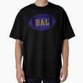 Baltimore Throwback Football T-Shirt - Aesthetic Graphic Men Women - T-Shirt, Sweatshirt, Hoodie