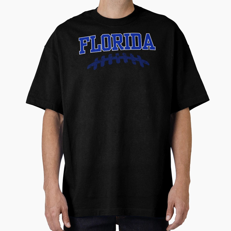 Florida Football Blue T-Shirt - Unique Graphic Men Women - T-Shirt, Sweatshirt, Hoodie