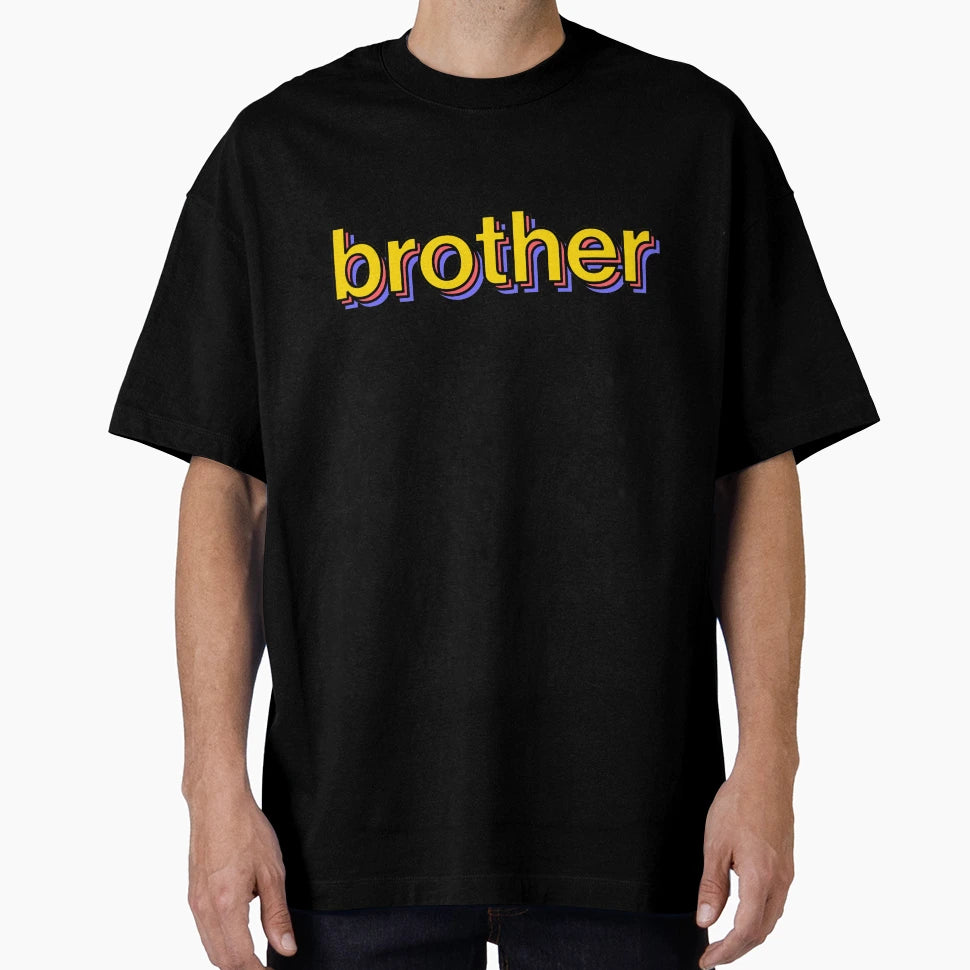 Brother Bright Family Colorful T-Shirt - Casual Everyday Wear Unisex - T-Shirt, Sweatshirt, Hoodie