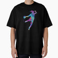 Handball Colorful Watercolor T-Shirt - Casual Everyday Wear Men Women - T-Shirt, Sweatshirt, Hoodie
