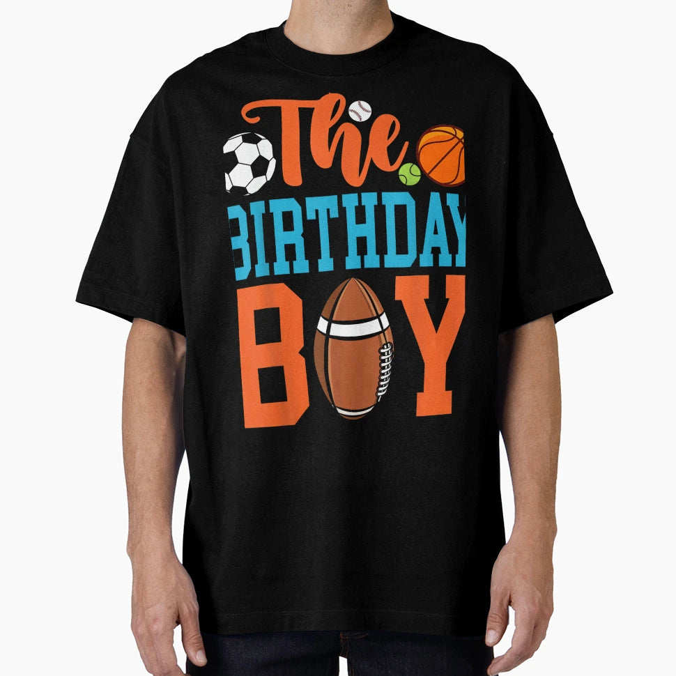 Birthday Sports Matching Family T-Shirt - Casual Everyday Wear Men Women - T-Shirt, Sweatshirt, Hoodie