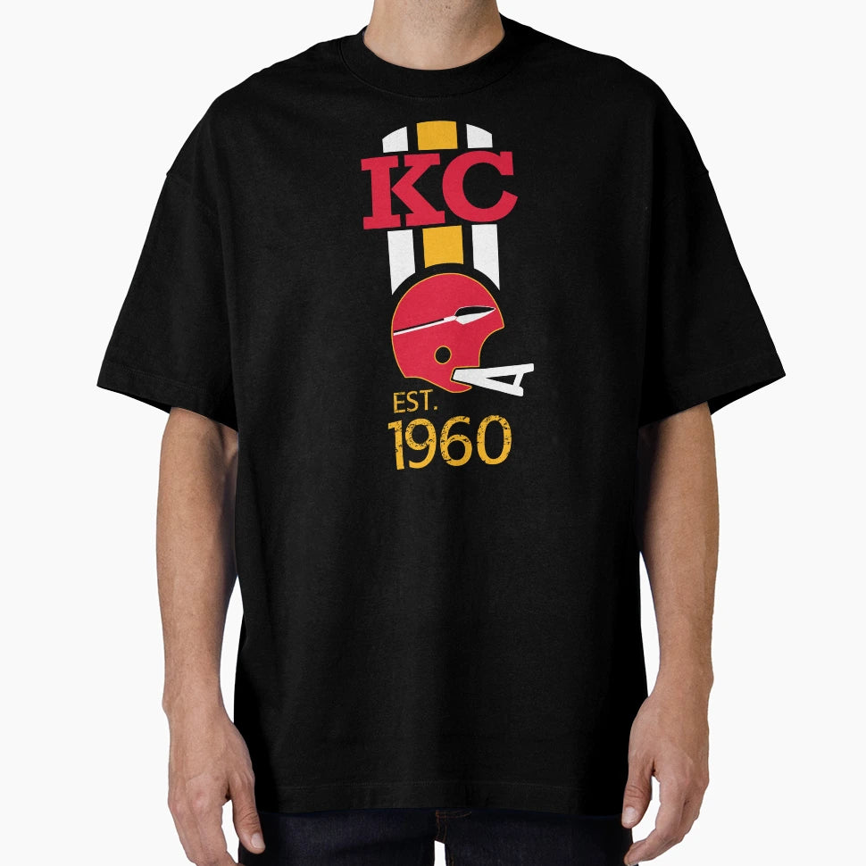 Kansas City Pro Football 1960 Throwback T-Shirt - Minimalist Print Unisex - T-Shirt, Sweatshirt, Hoodie